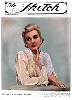 Woolworths: Sketch cover featuring Barbara Hutton, 1939