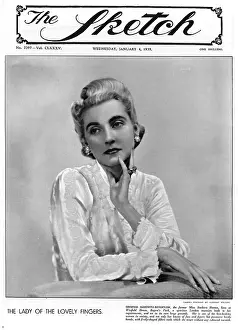 Woolworths: Sketch cover featuring Barbara Hutton, 1939