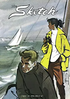 Nautical: The Sketch Front Cover, May 1956