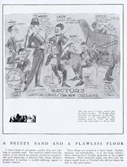 Dance Hall: A sketch of the dance band The Capitol Orchestra