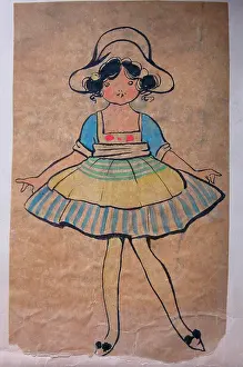 Cowham: Sketch of a doll