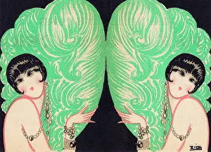 Sketch of the Dolly Sisters, Paris