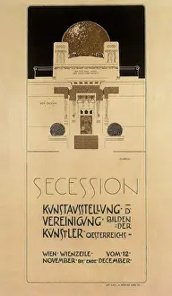 Olbrich: Sketch for the Facade of the Secession Building