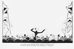 Betrothed: Sketch by Fish showing an incident at the Russian