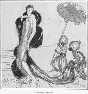 Domergue: A sketch by Jean Gabriel Domergue