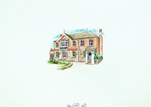 Mutton: Sketch of Leg of Mutton & Cauliflower PH, Ashtead, Surrey