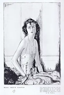 Guiseppe: A sketch by Peres of Irene Castle