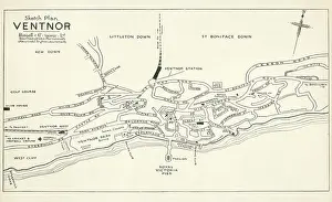 Littleton: Sketch plan map of Ventnor