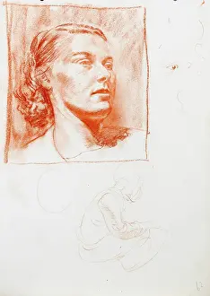 Sheppard: Sketch of a woman's head