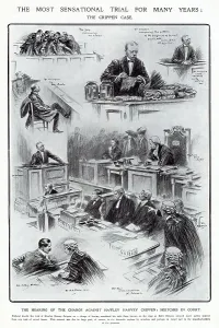 Hawley: Sketches at the Crippen trial