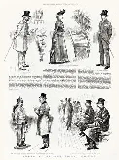 Pensioners: Sketches at the Royal Military Exhibition