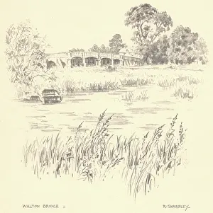 Sharpley: Sketches along the Thames