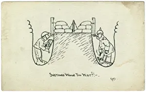 Ranstead: Sketches While You Wait by George Ranstead