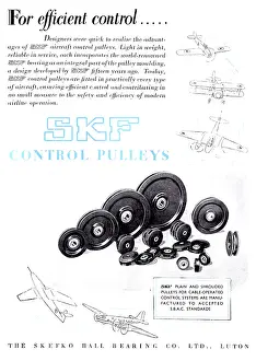 Pulleys: SKF Bearings & Control Pulleys For Aircraft