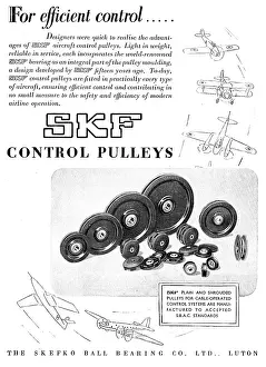 Pulleys: SKF Bearings & Control Pulleys For Aircraft