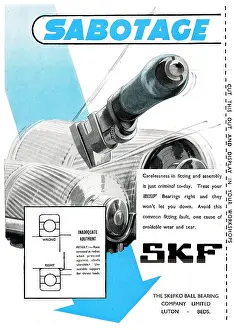 Skefco: SKF Control Pulleys & Ball Bearings - Roller Bearings