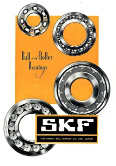 Skefco: SKF Control Pulleys & Ball Bearings - Roller Bearings