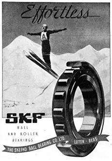 Skefco: SKF Roller Bearings For Aircraft