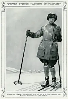 Leisurewear: Ski-coat for Aquascutum 1923