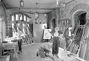 Fairmont: Ski Hawk School, Chateau Frontenac, photograph