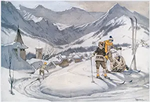 Adelboden: Ski-ing at Adelboden