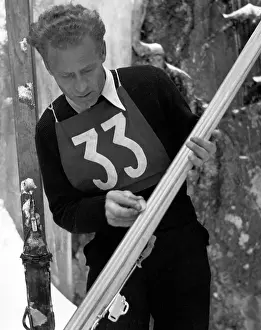 Mlyn: Ski jumper Maruszar of Poland