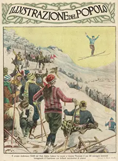 Limone: SKI JUMPS AT PIEDMONTE