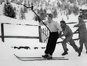 Suvretta: Ski lift
