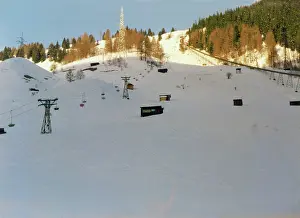 Obergurgl: Ski slope in Obergurl, Austria
