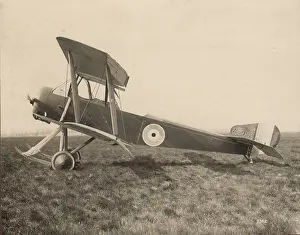 Skid: A skid-equipped Sopwith 1 1/2 Strutter A5952