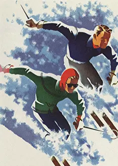Downhill: Skiing Downhill