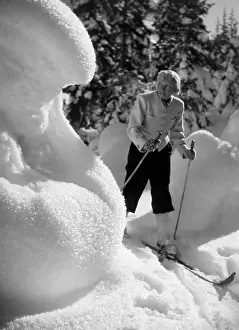 Gingerly: SKIING BY A SNOWDRIFT