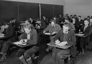 Unskilled: Skilled and unskilled laborers taking the TVA examination