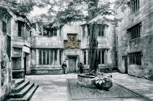 Skipton: Skipton, the Castle Courtyard 1893