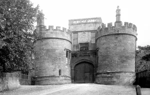 Skipton: Skipton, the Castle, Entrance Gate 1888