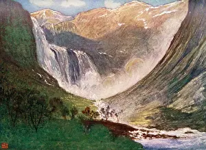 Hardanger: Skjaeggedalsfos, Hardanger