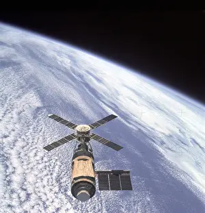 Skylab: Skylab Orbital Workshop in Earth orbit. ?