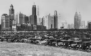 Carbide: Skyline of Chicago, 1934
