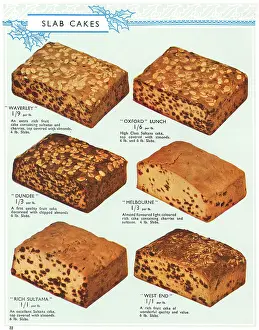 Waverley: Slab Cake Selection 1937