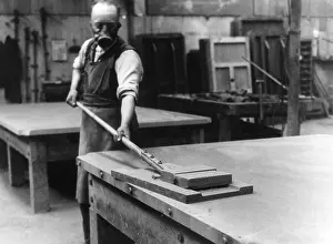 Respirator: SLATE BILLIARD TABLE BED