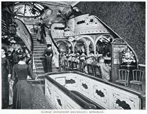 Slaters: Slaters restaurant in Piccadilly 1900
