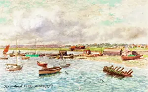 Slaughden: Slaughden Ferry, Aldeburgh, Suffolk