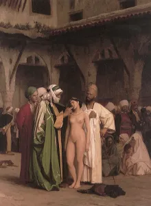 Gerome: The Slave Market, by Gerome
