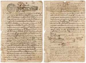 Mulatto: SLAVE SALE DOCUMENT