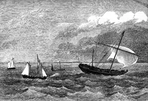 Dinghies: slavery, combatting, capture of a slave ship
