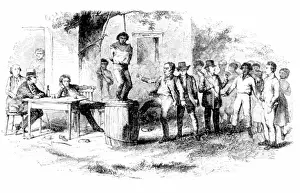 Executing: Slavery, Inhumane Slave Codes, 1863