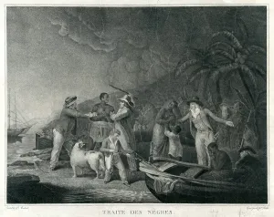 Morland: SLAVERY PAIR/G. MORLAND