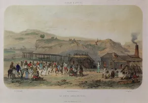 Daquitaine: Slaves dancing, Musee d'Aquitaine, Bordeaux, Aquitaine