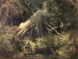 Moran: Slaves Escaping through the Swamp