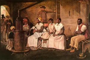 Romanticized: Slaves Sit Waiting to be Sold